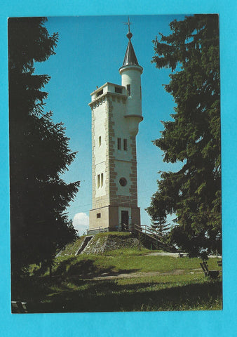 AK Mariazell. Erzherzog Johann Warte Bürgeralpe.