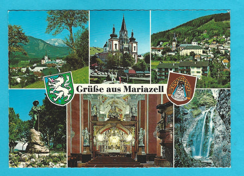 AK Grüße aus Mariazell.