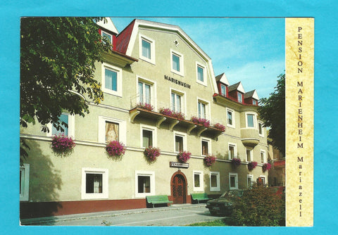 AK Mariazell. Pension Marienheim. Pater Abt Platz 3.