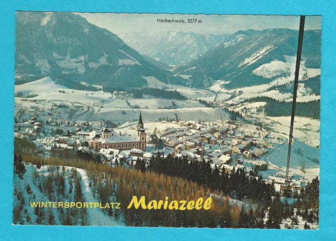 AK Wintersportplatz Mariazell.