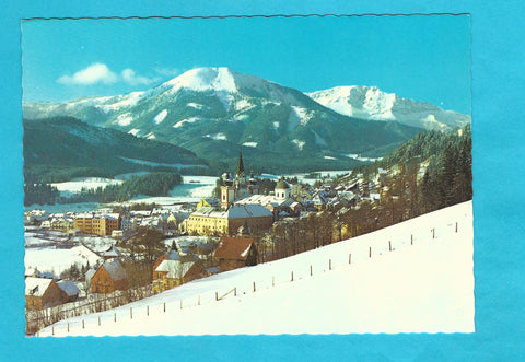 AK Wintersportplatz Mariazell.