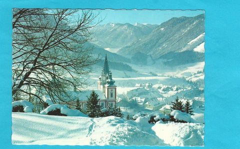 AK Mariazell. Blick gegen Hochschwab.
