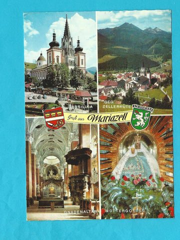 AK Gruß aus Mariazell.
