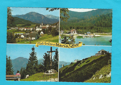 AK Viele Grüsse aus Maria Zell.