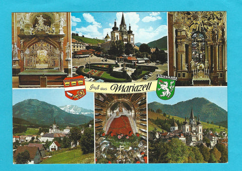 AK Gruß aus Mariazell.