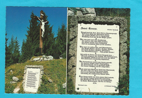 AK Kreuz auf der Bürgeralpe bei Mariazell.