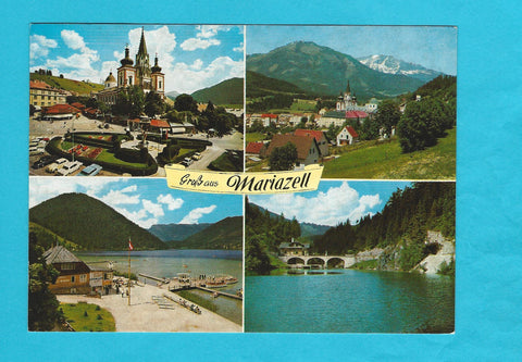 AK Gruß aus Mariazell.