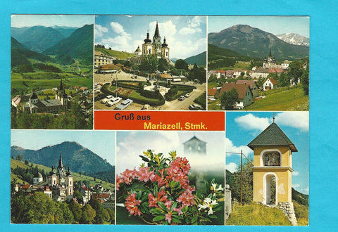 AK Gruß aus Mariazell.