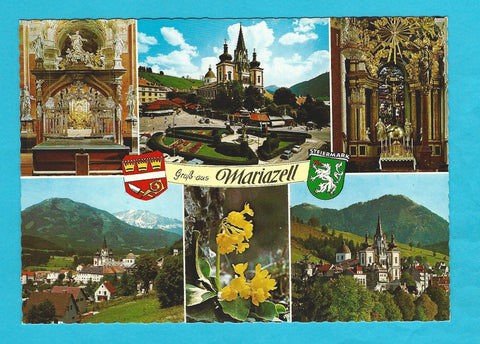AK Gruß aus Mariazell.