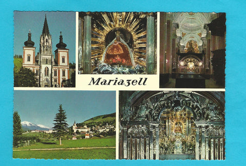 AK Wallfahrtskirche Mariazell.