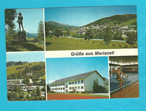 AK Grüße aus Mariazell.