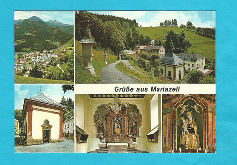 AK Grüße aus Mariazell.