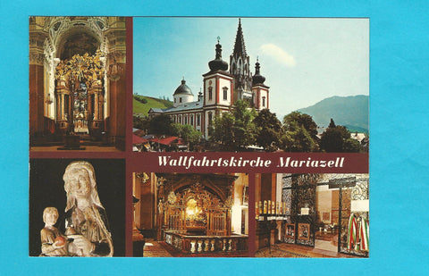 AK Wallfahrtskirche Mariazell.