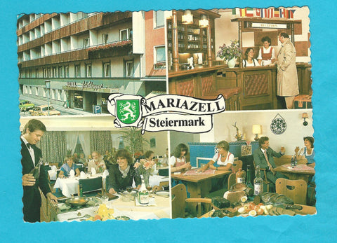 AK Mariazell. Hotel Feichtegger. Wiener Straße 6.