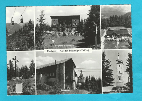 AK Mariazell - Auf der Bürgeralpe.