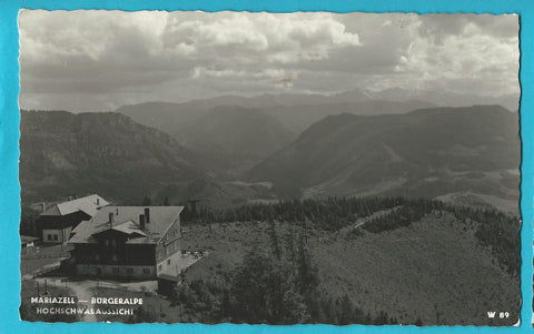AK Mariazell - Bürgeralpe. Hochschwabaussicht.