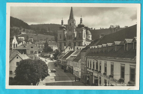 AK Mariazell. Grazerstrasse.