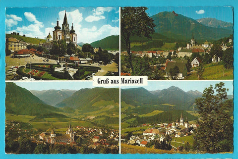 AK Gruß aus Mariazell.