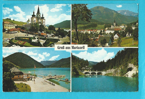AK Gruß aus Mariazell.