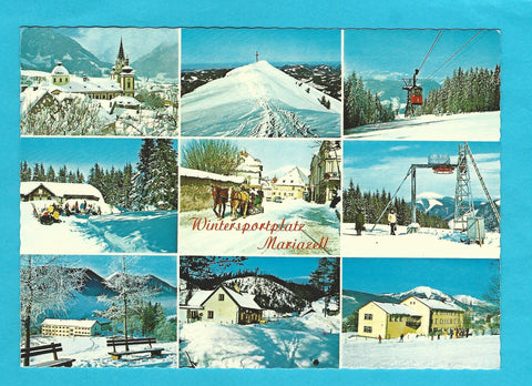 AK Wintersportplatz Mariazell.