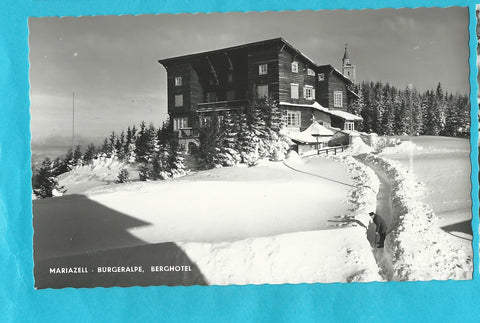 AK Mariazell. Bürgeralpe. Berghotel.