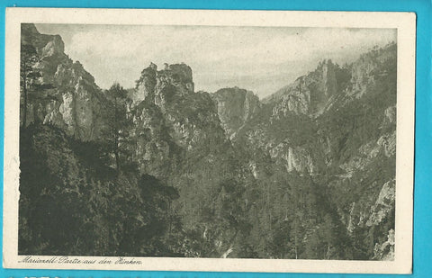 AK Mariazell: Partie aus den Zinken. (1916)