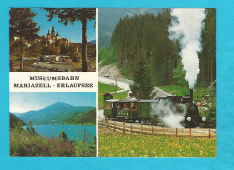 AK Museumsbahn Mariazell - Erlaufsee.