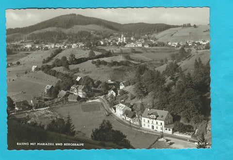 AK Rasing mit Mariazell und Bürgeralpe.