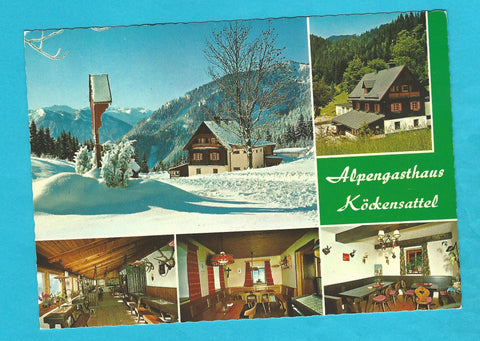 AK Alpengasthaus Köckensattel. Mariazell, St. Sebastian 120. Pächterin, Monika Wohlmuth.