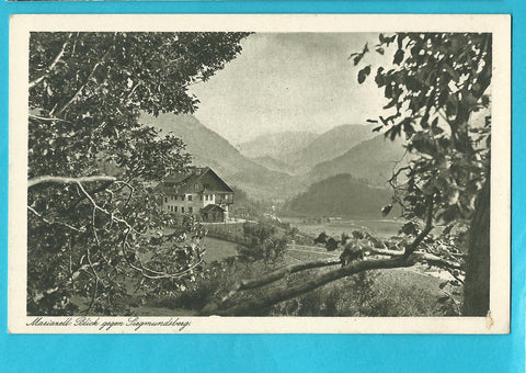 AK Mariazell. Blick gegen Sigmundsberg. (1916)