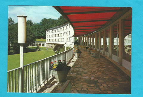 AK Steinhaus am Semmering. Ö.G.B. Urlaubs- und Schulungsheim-Terrasse.