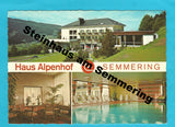 AK Steinhaus am Semmering. Haus Alpenhof.