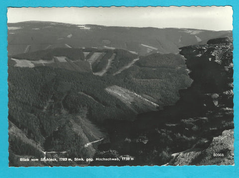 AK Blick vom Stuhleck gegen Hochschwab.