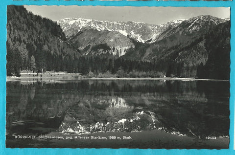 AK Dürrn-See bei Seewiesen geg. Aflenzer Staritzen. (1958)