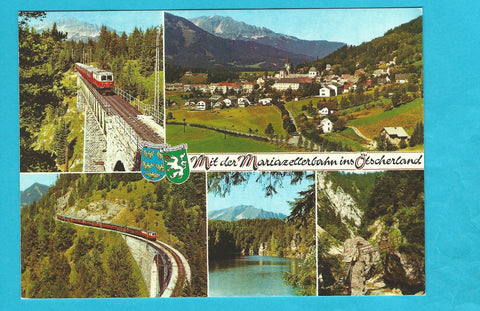 AK Mit der Mariazellerbahn ins Ötscherland.