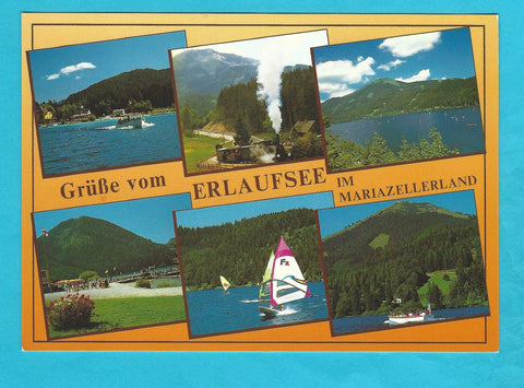 AK Grüße vom Erlaufsee im Mariazellerland.