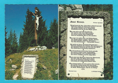 AK Kreuz auf der Bürgeralpe bei Mariazell.