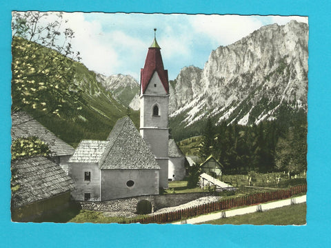 AK Tragöss - Oberort mit Griesmauer und Pribitz.