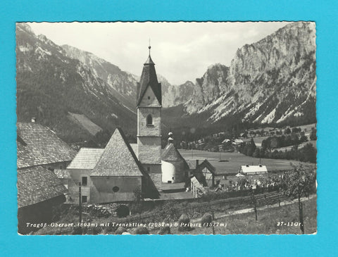 AK Tragöß – Oberort mit Trenchtling und Pribitz.