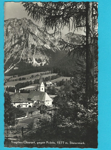 AK Tragöss-Oberort gegen Pribitz. (1957)