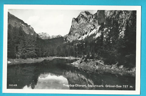 AK Tragöss-Oberort. Grüner See. (1956)