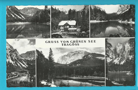 AK Gruss vom Grünen See. Tragöss. (1966)