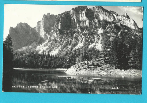 AK Tragöß - Oberort. Grüner See.