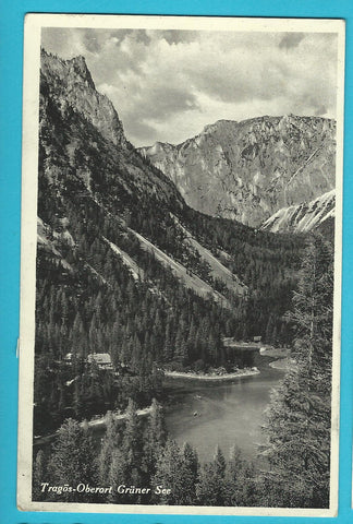 AK Tragöss - Oberort. Grüner See. (1934)