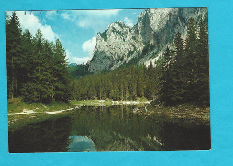 AK Tragöss-Oberort. Grüner See gegen Pribitz.