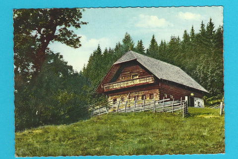 AK Peter Rosegger's Geburtshaus in Alpl Waldheimat.