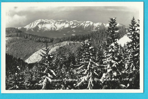 AK Alpl. Roseggers Waldheimat mit Hoher Veitsch. (1950-51)