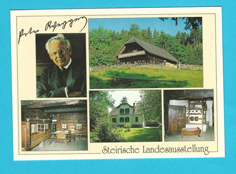 AK Peter Rosegger. Steirische Landesausstellung.