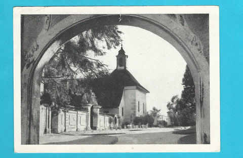AK Kindberg. Motiv mit Schloßhof. (1945)