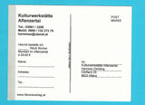 Werbe-AK Kulturwerkstätte Aflenzertal.